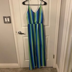 Multi-colored Maxi dress